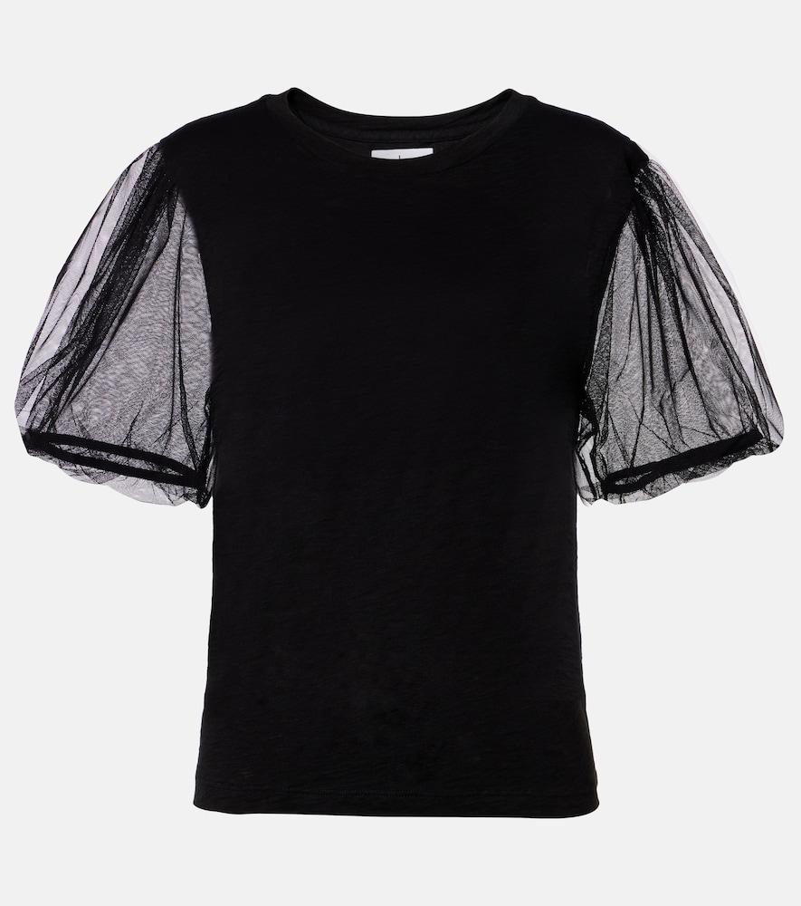 velvet justine cotton top