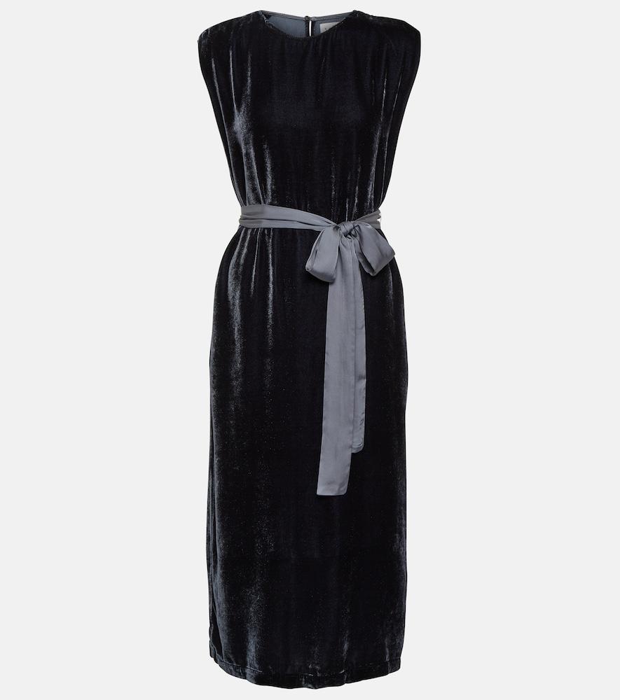 velvet kandace velvet midi dress