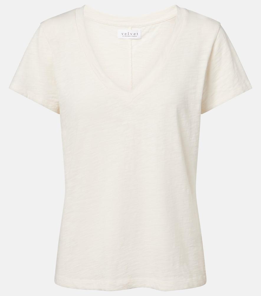 velvet lilith cotton jersey t-shirt