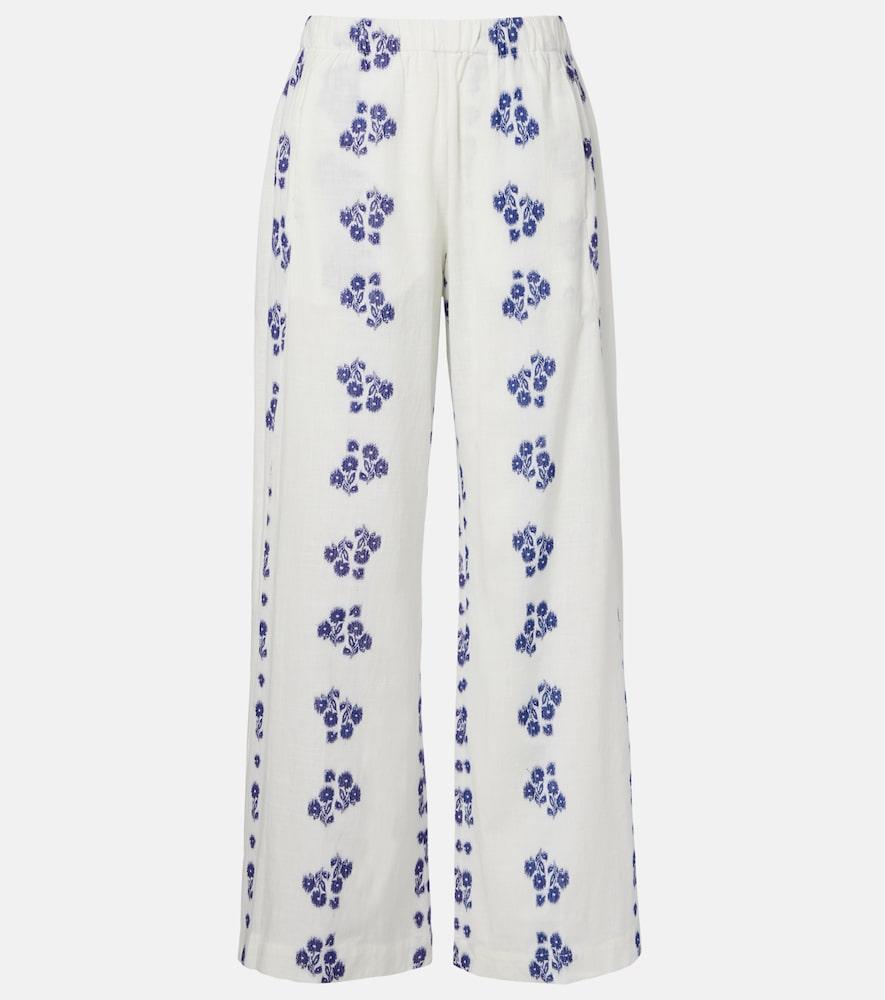 velvet nellie wide-leg pants