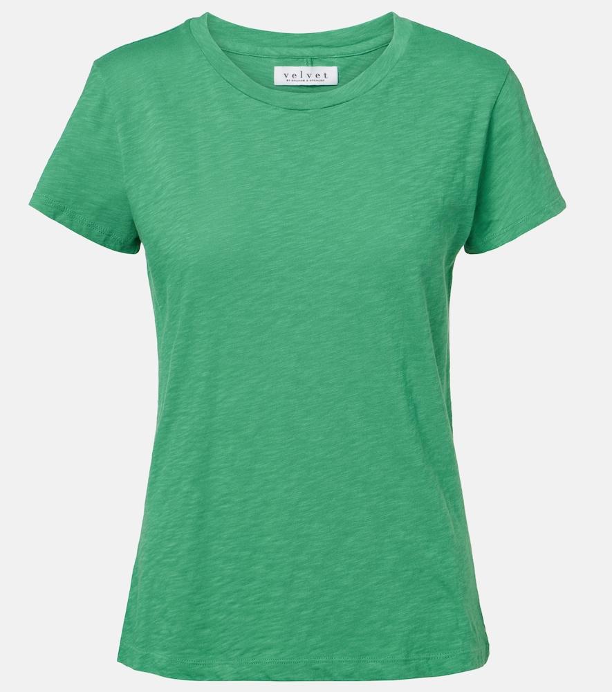 velvet odelia cotton jersey t-shirt
