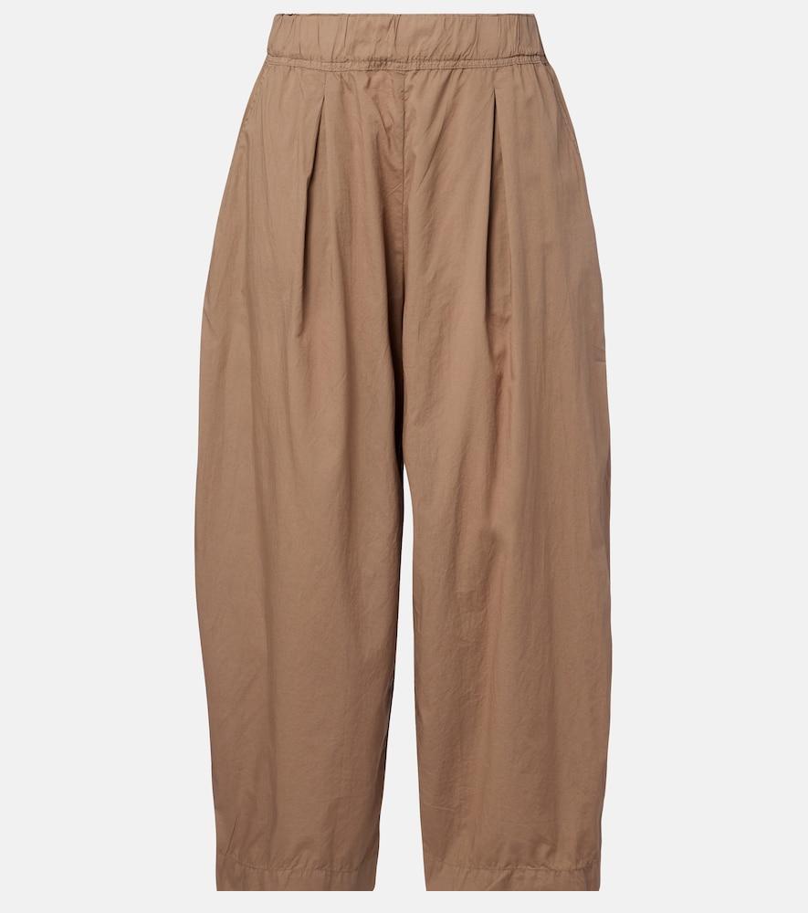velvet sophia cotton poplin wide-leg pants