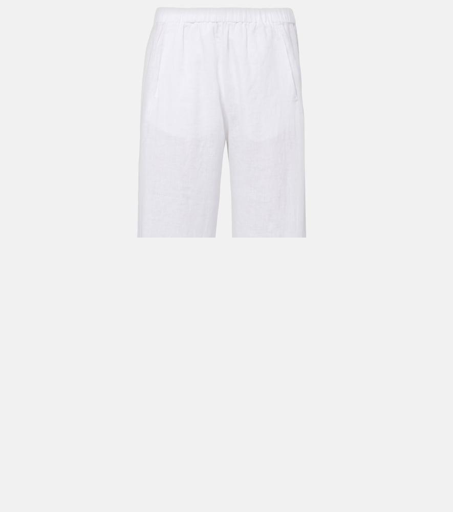 velvet stephanie linen wide-leg pants