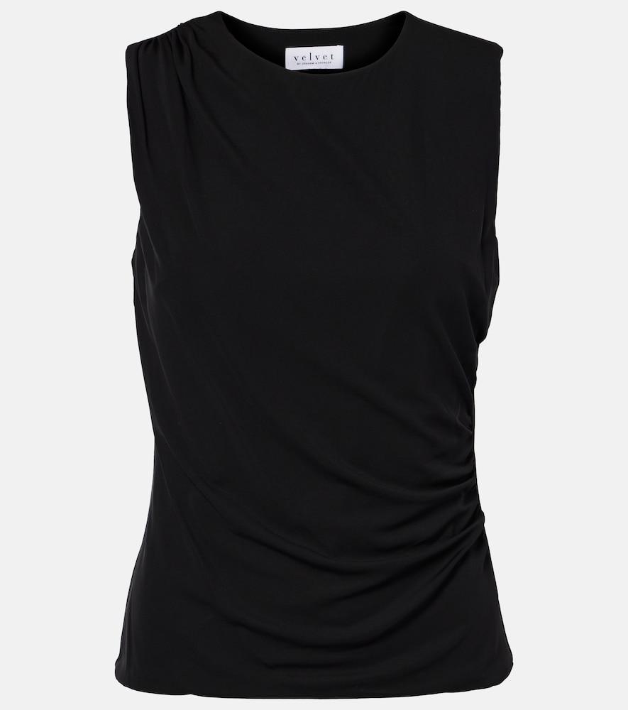 velvet tabbi jersey top