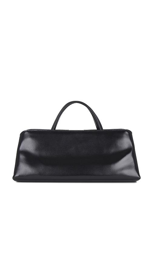 verafied noir eclair bag in black.