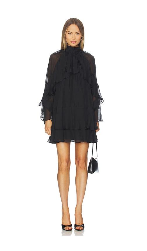 veronica beard adlington dress in black. - size 0 (also in 00, 2)