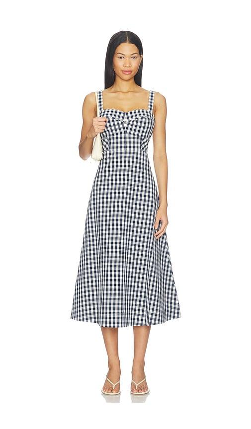 veronica beard aila dress in navy. - size 0 (also in 00, 2, 4)