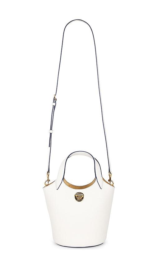 veronica beard anchor bag in white.