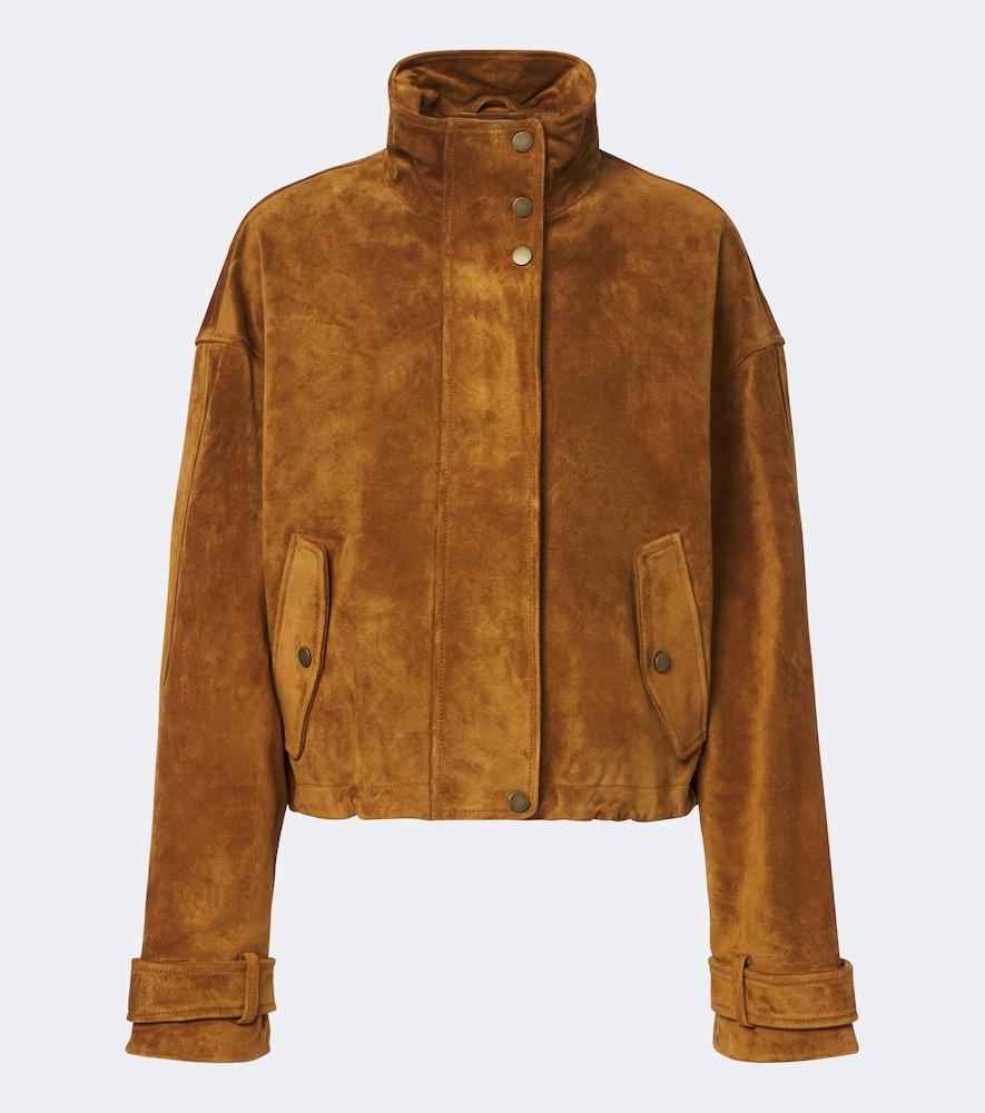 veronica beard bateman suede jacket