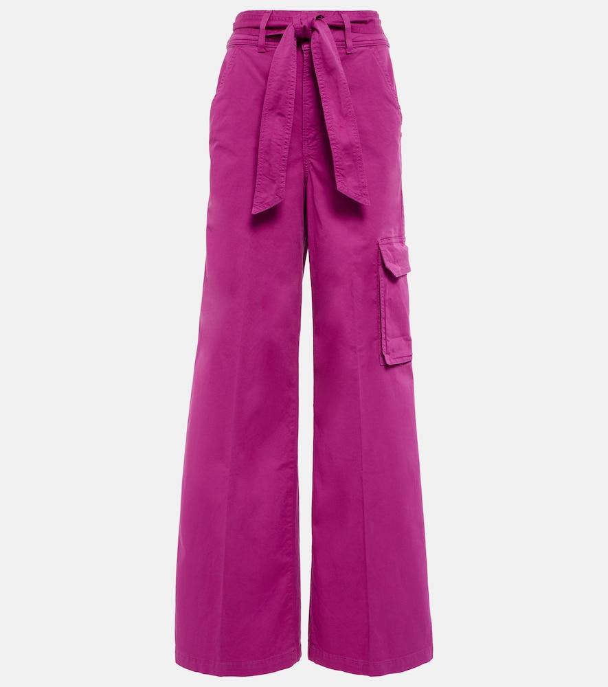 veronica beard belissa cotton cargo pants