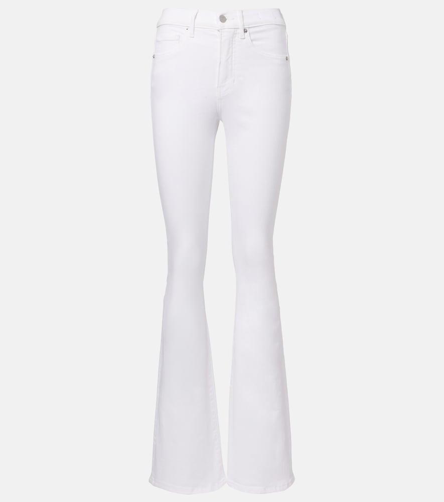 veronica beard beverly high-rise flared jeans