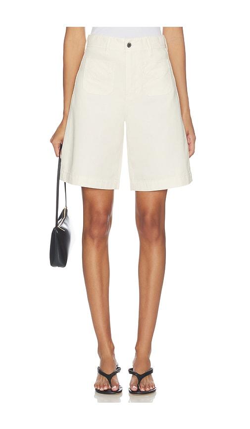 veronica beard carter short in ivory. - size 24 (also in 25, 26, 27, 28)