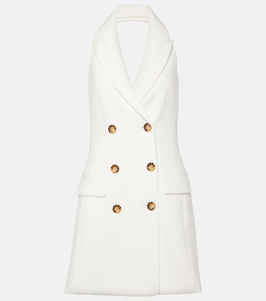 veronica beard claridge cotton-blend blazer dress