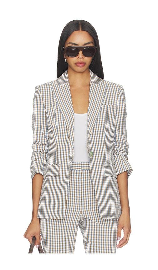 veronica beard clayton dickey jacket in brown. - size 00 (also in 2)