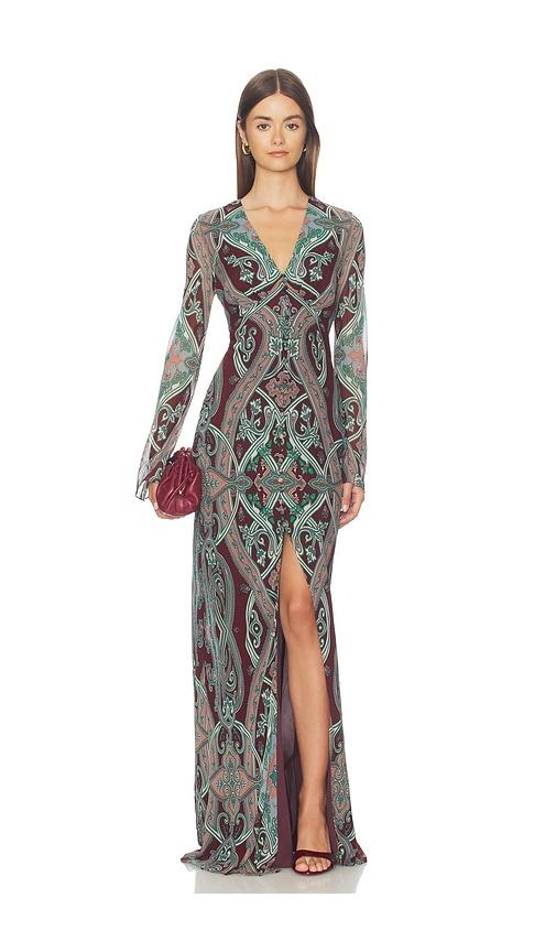 veronica beard daciana dress in multi. - size 0 (also in 00, 2, 4, 6, 8, 10)