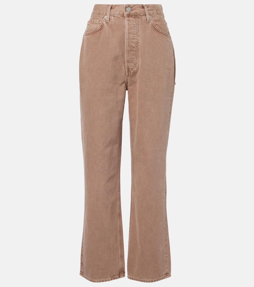 veronica beard daniela high-rise straight jeans