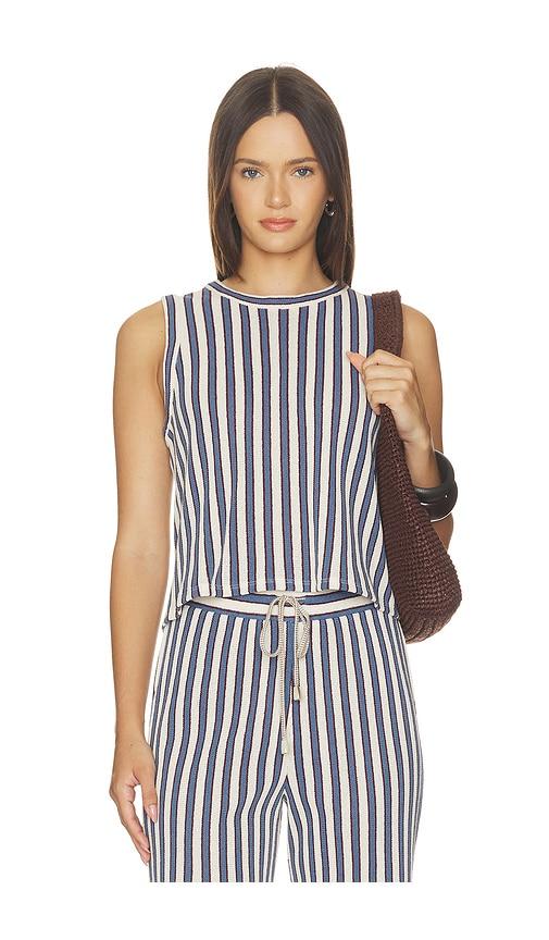 veronica beard dravin top in multi. - size l (also in m, s)