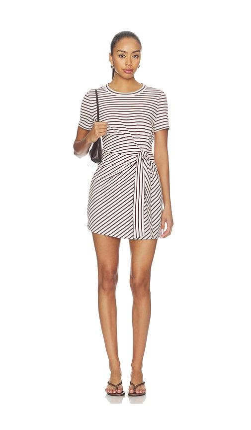 veronica beard elvaris dress in beige. - size l (also in xs, s, m)