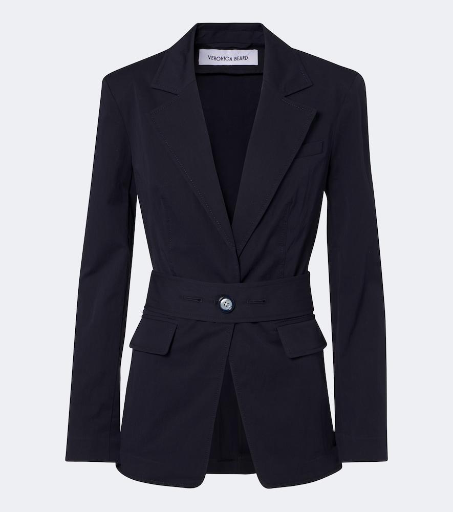 veronica beard howard cotton-blend blazer