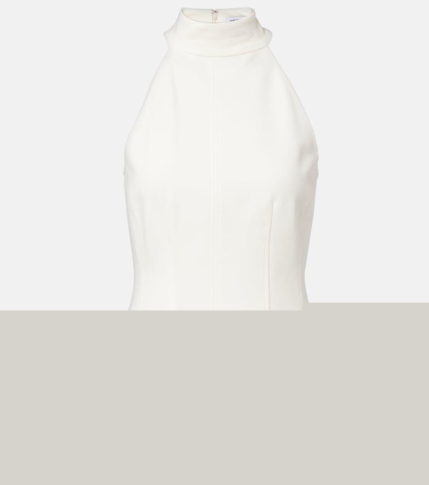 veronica beard johanne halterneck top