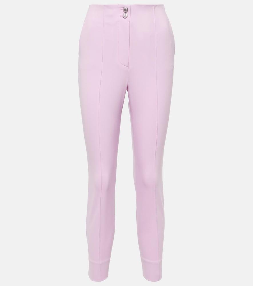 veronica beard kean cropped high-rise slim pants