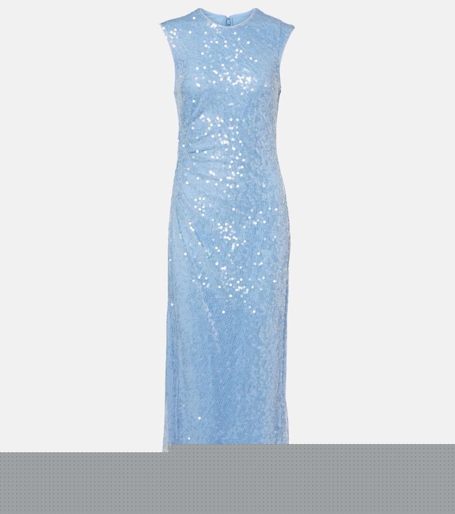veronica beard kimberly sequined midi dress