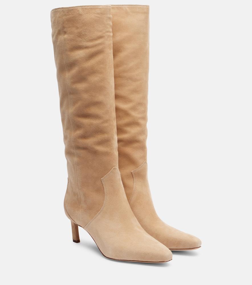 veronica beard kinna 55 suede knee-high boots