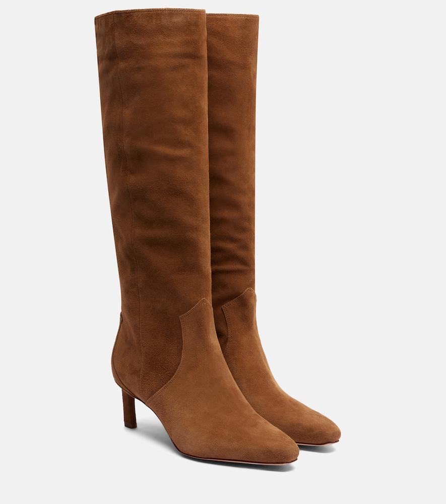 veronica beard kinna 55 suede knee-high boots
