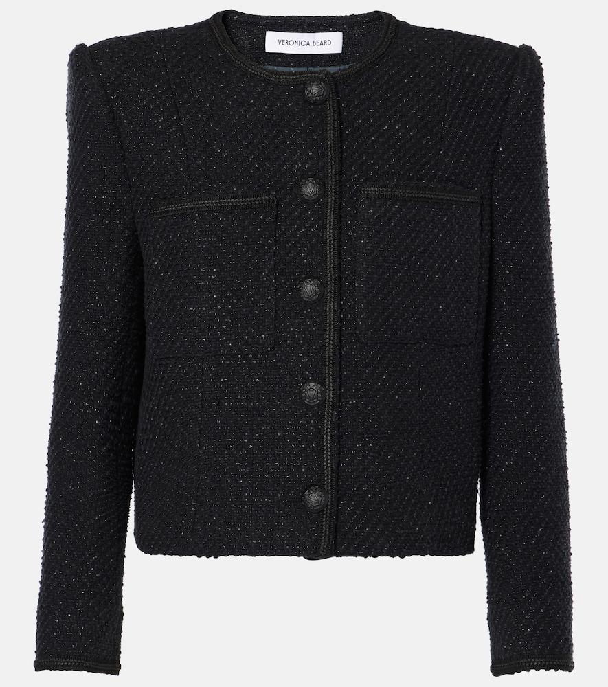 veronica beard lars cotton-blend jacket