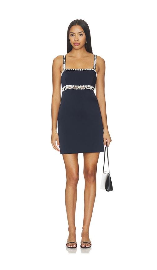 veronica beard lunette dress in navy. - size 0 (also in 00, 2, 4, 8, 10)