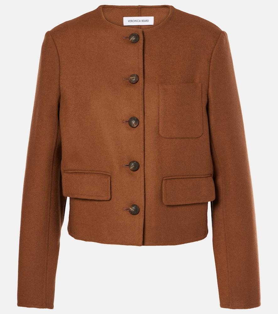 veronica beard lyssa wool-blend jacket