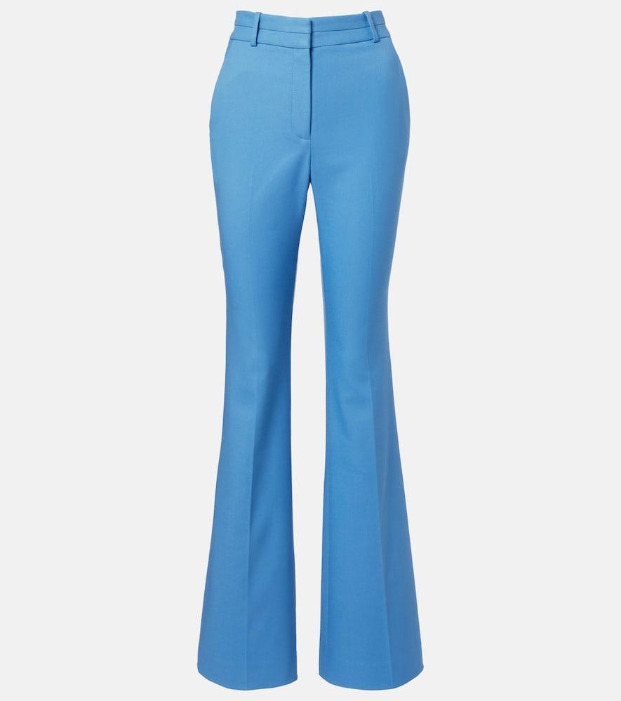 veronica beard melvin twill flared pants