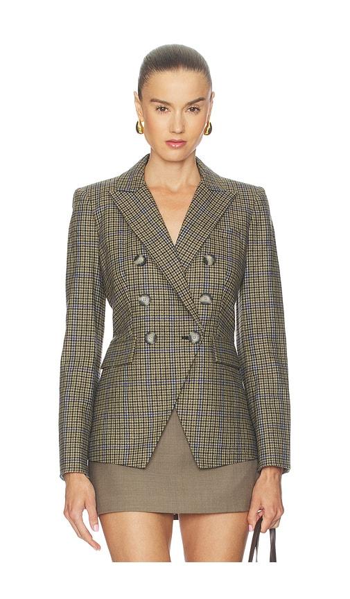 veronica beard miller dickey jacket in grey. - size 2 (also in 4)