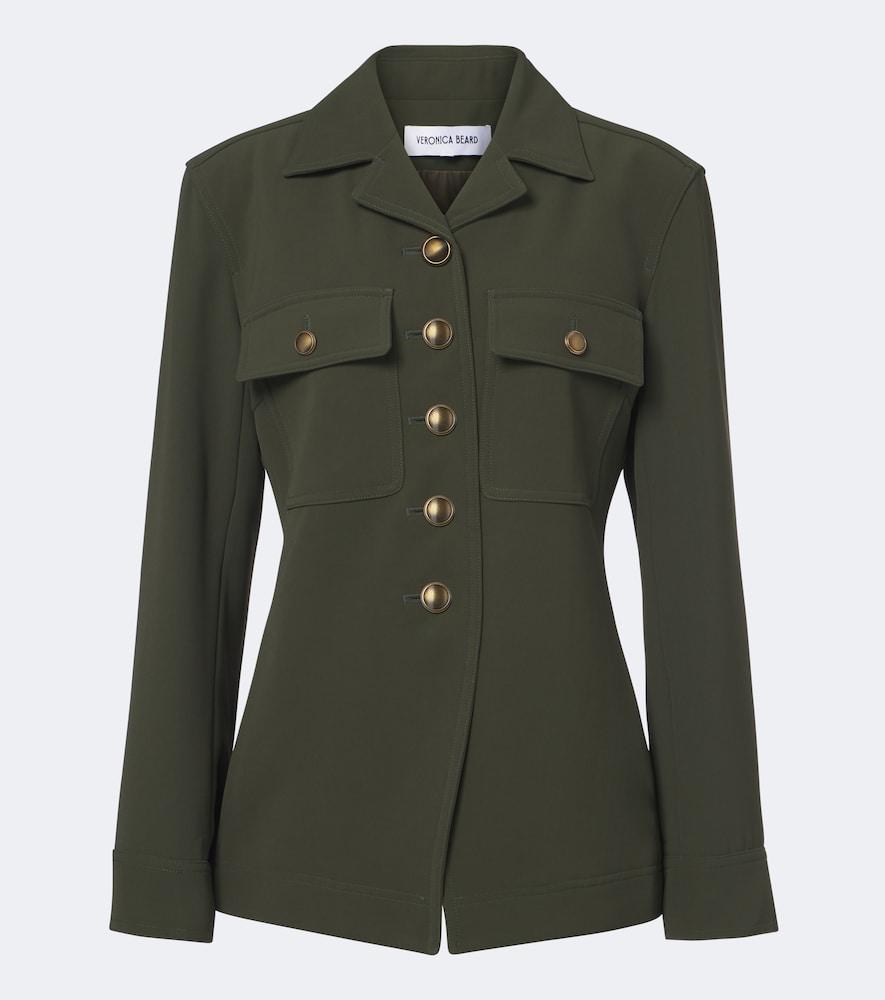 veronica beard molyneux crêpe jacket
