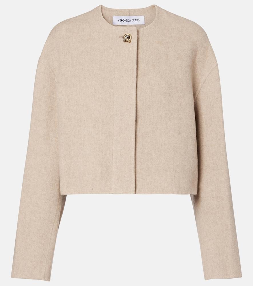 veronica beard philips wool and cashmere-blend jacket