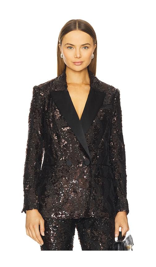 veronica beard sevyn jacket in chocolate. - size 0 (also in 00, 2)