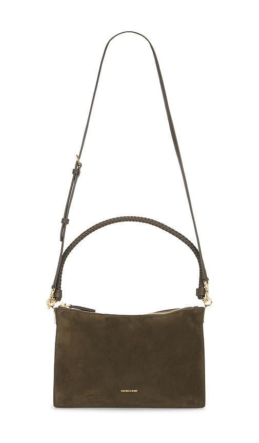veronica beard small vida bag in olive.
