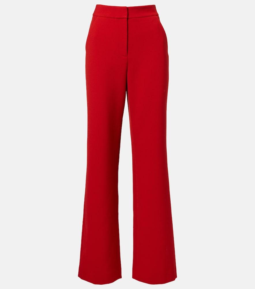 veronica beard tonelli wide-leg pants