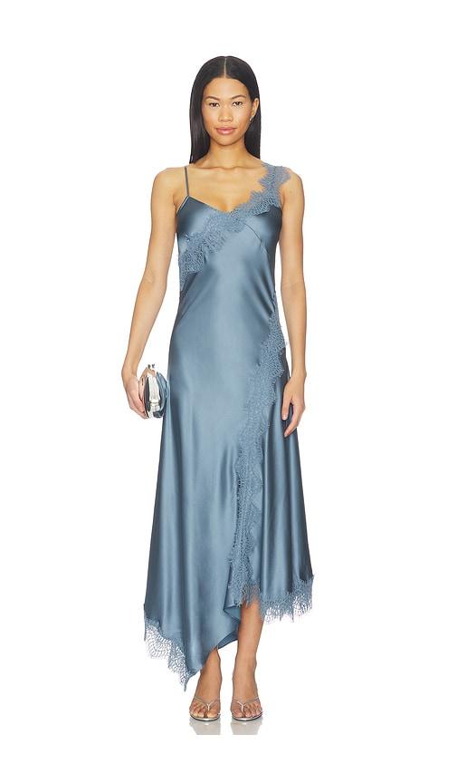 veronica beard vernon dress in blue. - size 0 (also in 2, 4, 6, 8, 10)