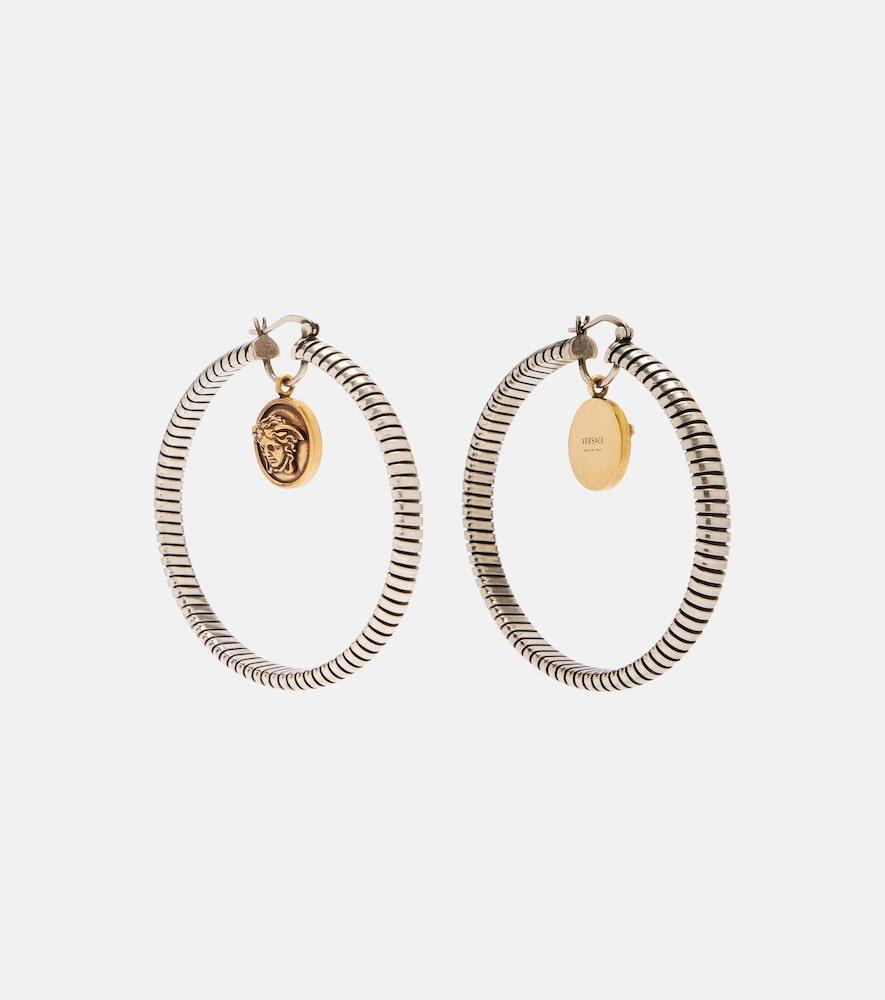versace 925 sterling silver earrings
