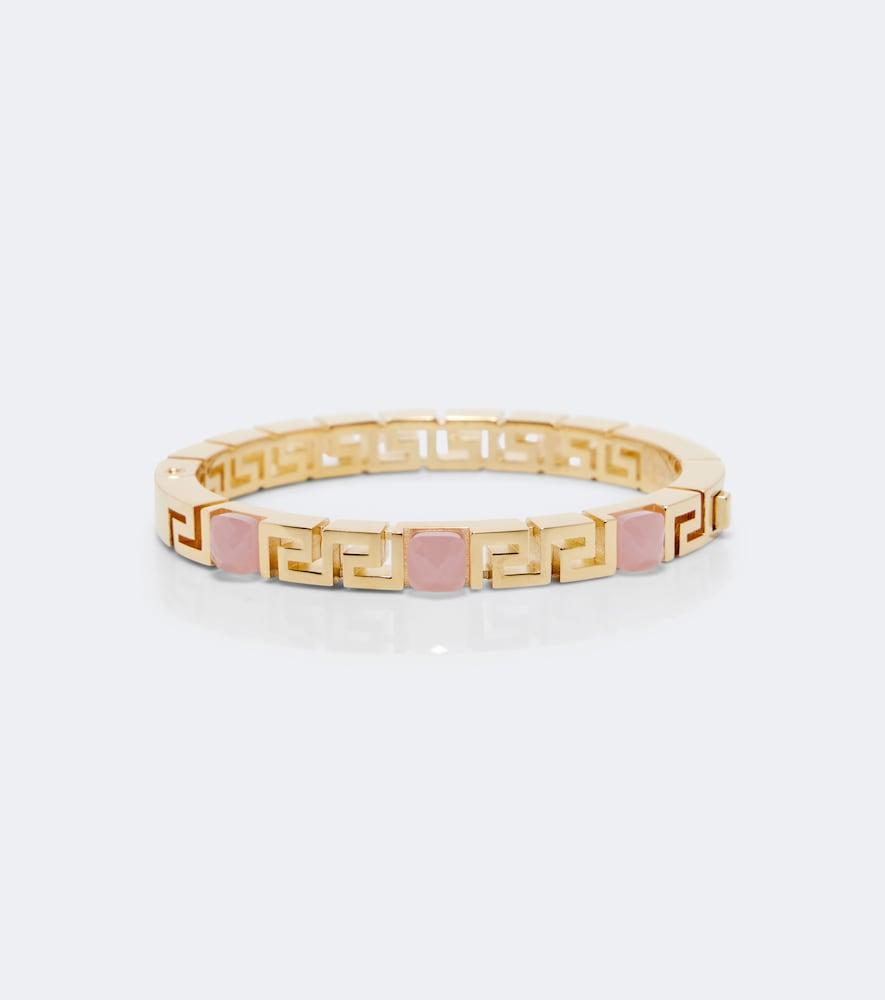 versace greca embellished bracelet
