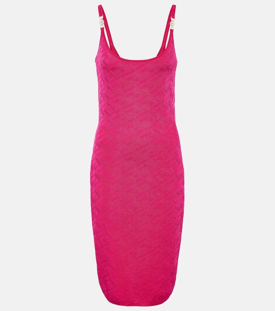 versace la greca medusa '95 midi dress