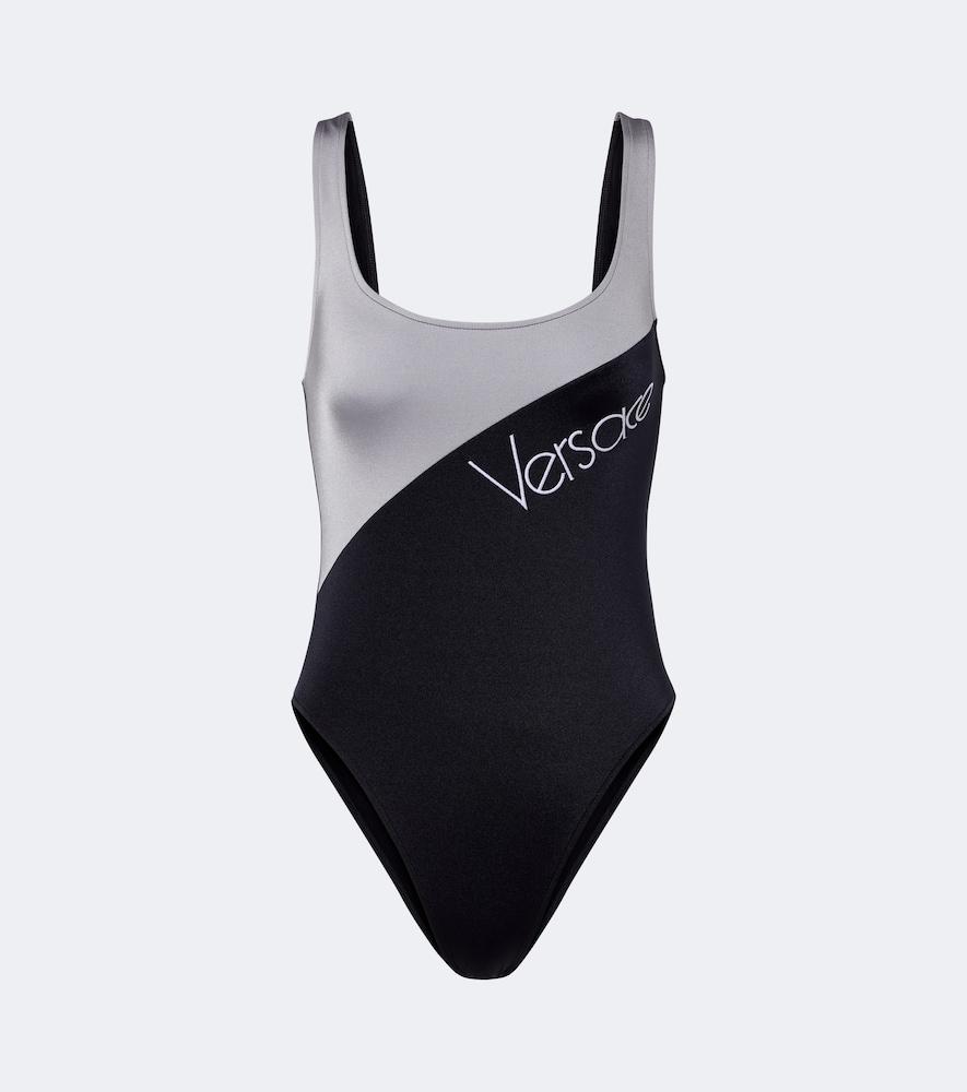 versace logo swimsuit