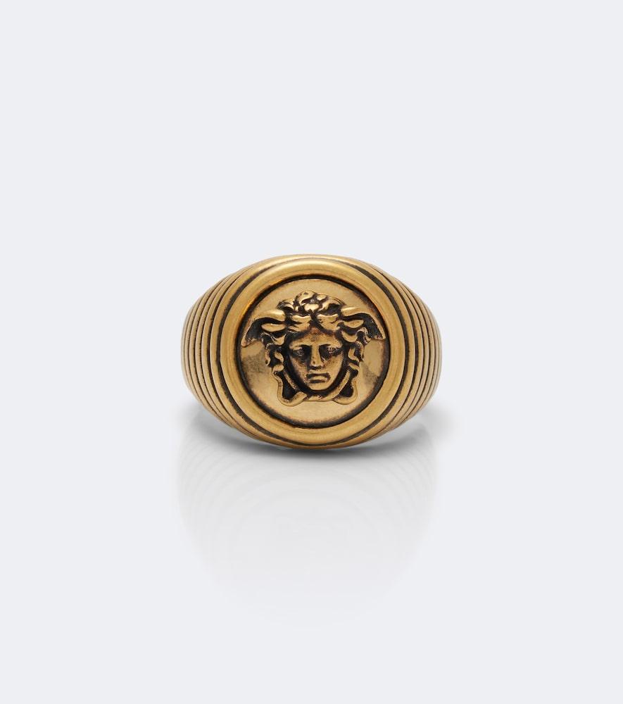 versace medusa ring