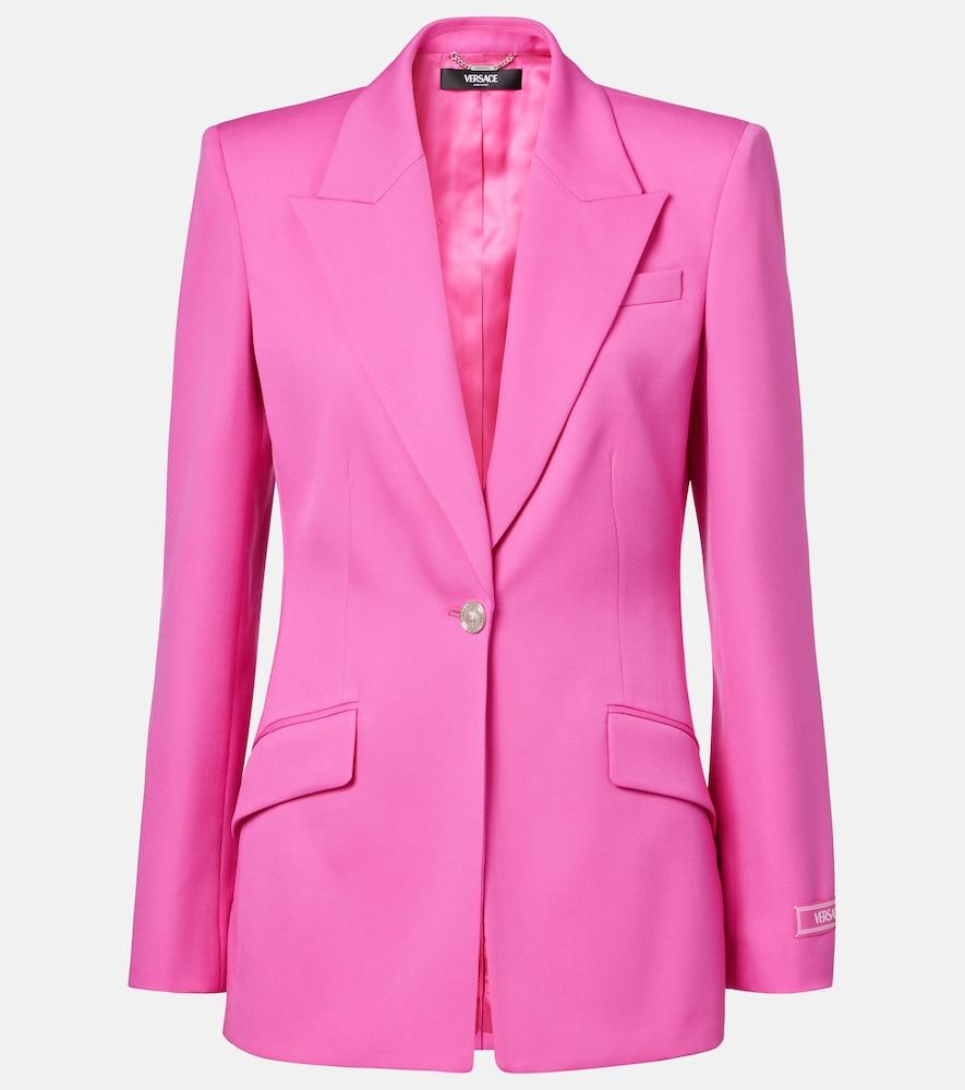 versace medusa wool blazer