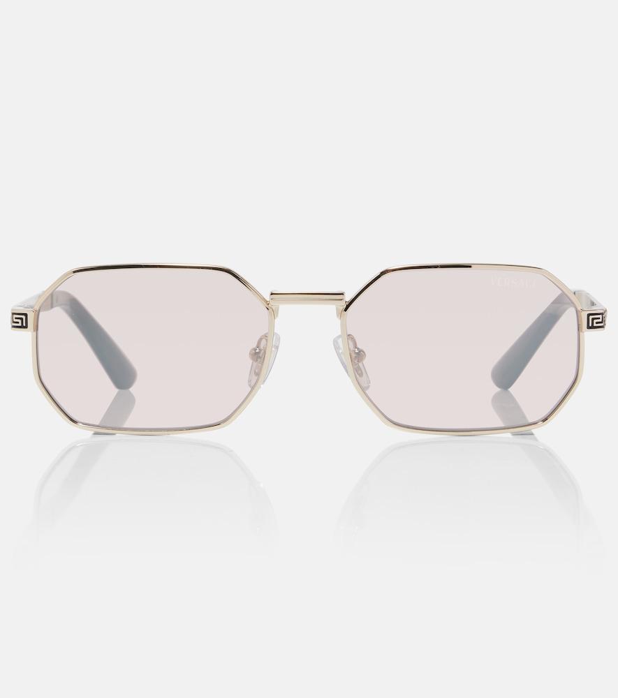 versace rectangular sunglasses
