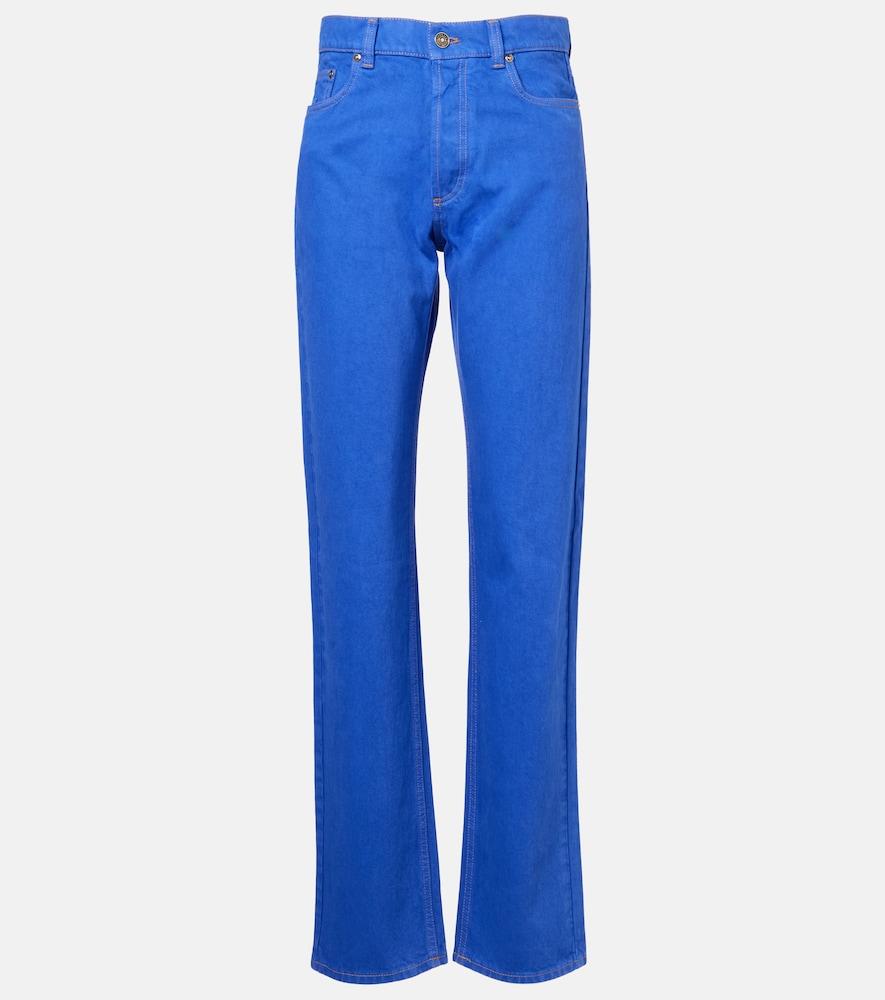versace straight-leg jeans