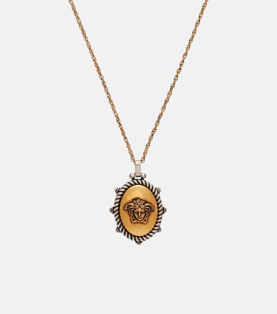 versace tivoli medusa pendant necklace