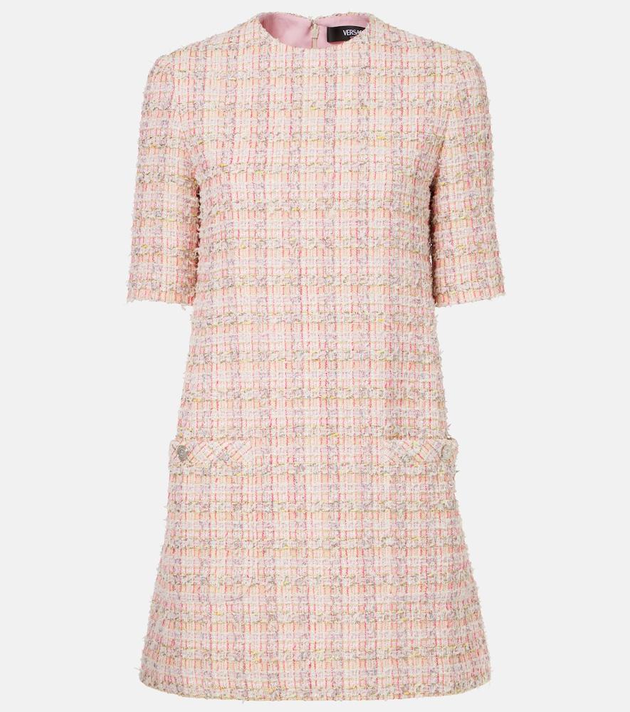 versace tweed minidress