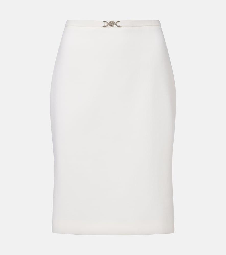 versace virgin wool miniskirt